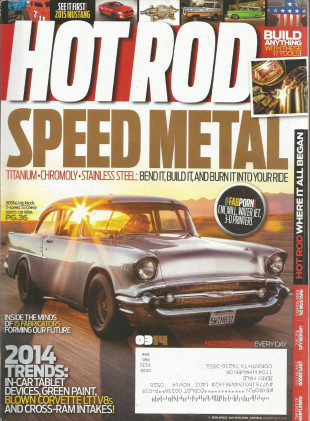 HOT ROD 2014 MAR - '15 MUSTANG, SICK FIREBIRD, BACK-UP PICKUP BUILT